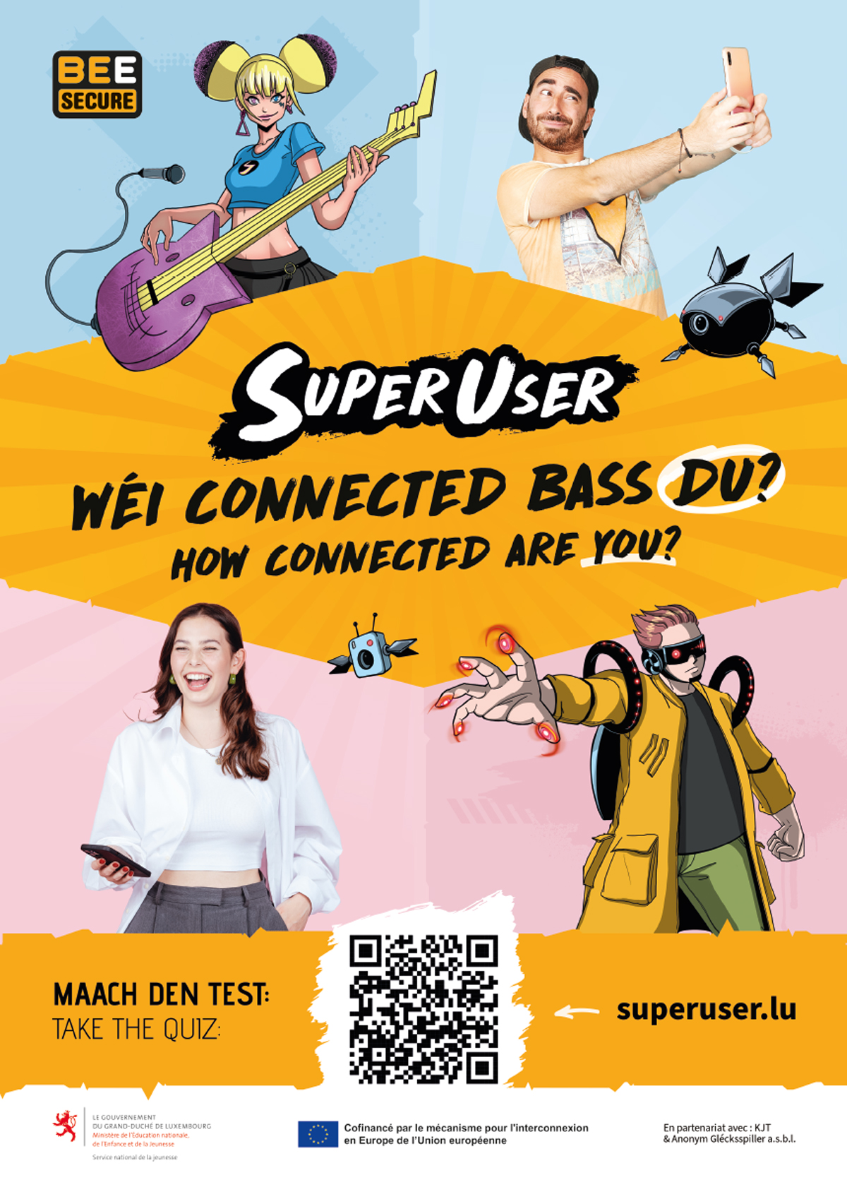 Super User - Wéi connected bass du?