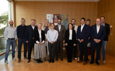 Visite du ministre de la Culture aux archives communales