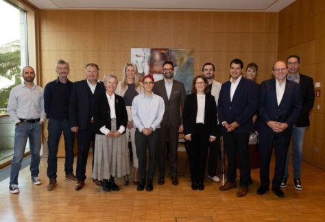 Visite du ministre de la Culture aux archives communales