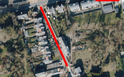 Lamadelaine, Avenue de la Gare (Travaux de réfection d’enrobés)