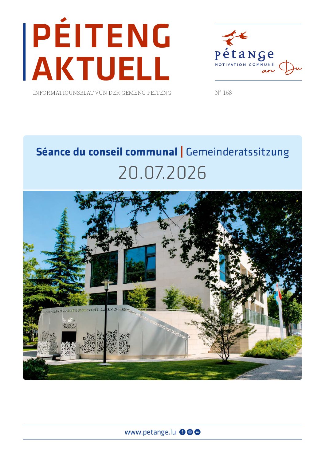Rapports des séances du conseil communal du 20.07.2026